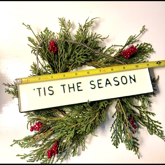 *** PRICE IS FIRM ***

NWT, Hearth & Hand  ‘Tis The Season Sign - Picture 4 of 5